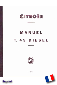 Citroën Type 45 Notice d'emploi